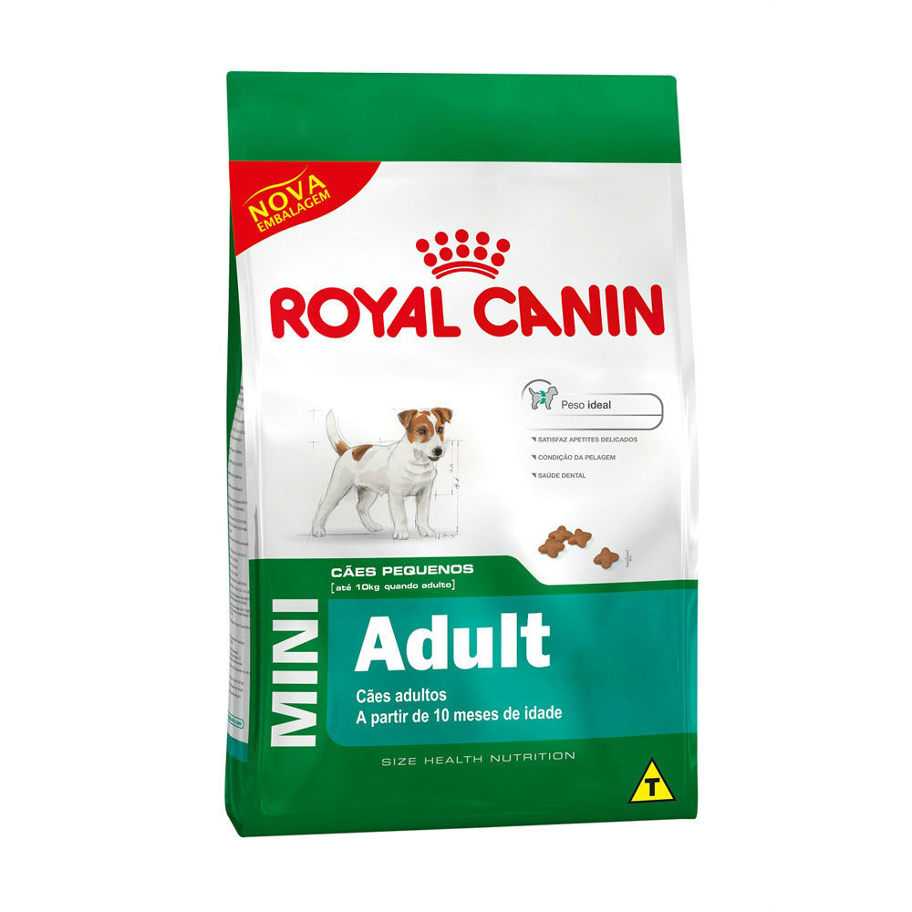 Box de Ração Royal Canin Mini para Cães Adultos 2,5kg