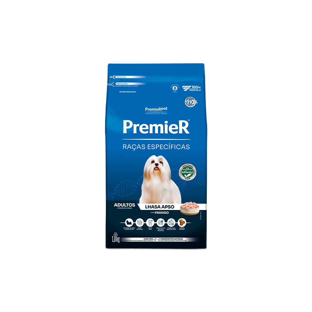 Ração Premier Lhasa Apso Raças Específicas Cães Adultos
