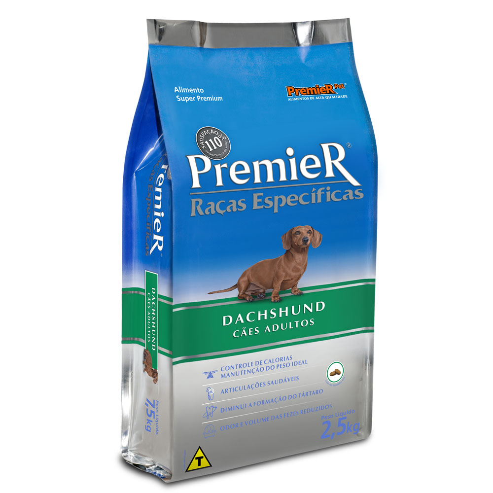 Ração Premier Raças Específicas Dachshund para Cães Adultos
