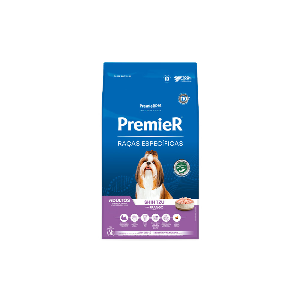 Ração Premier Shih Tzu Raças Específicas para Cães Adultos