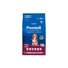 Ração Premier Senior Ambientes Internos para Cães Adultos 7+ Sabor Frango e Salmão