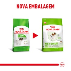 Ração Seca Royal Canin X-Small para Cães Adultos de Porte Mini