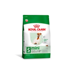 Ração Seca Royal Canin Mini Adult 8+ para Cães Adultos de Porte Pequeno com 8 Anos ou mais