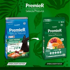 Ração Premier Seleção Natural Raças Pequenas para Cães Adultos