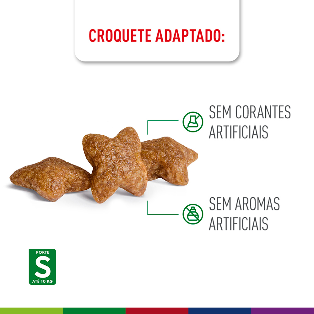 Ração Seca Royal Canin Mini Adult 8+ para Cães Adultos de Porte Pequeno com 8 Anos ou mais