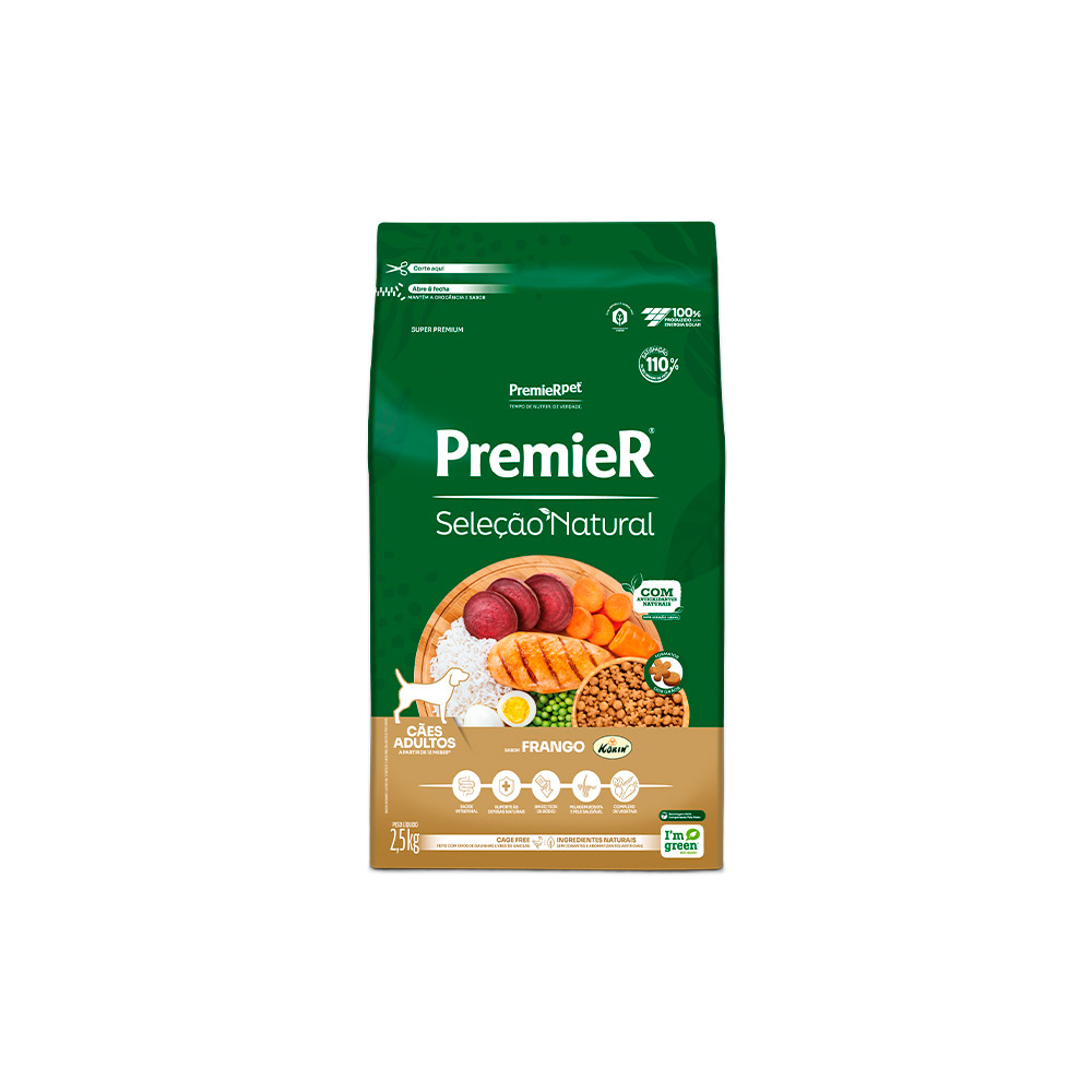 Premier Seleção Natural para Cães Adultos