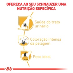 Ração Seca Royal Canin Miniature para Cães Adultos da Raça Schnauzer