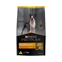 Ração Nestlé Purina Pro Plan Reduced Calorie para Cães Adultos de Raças Pequenas Sabor Frango