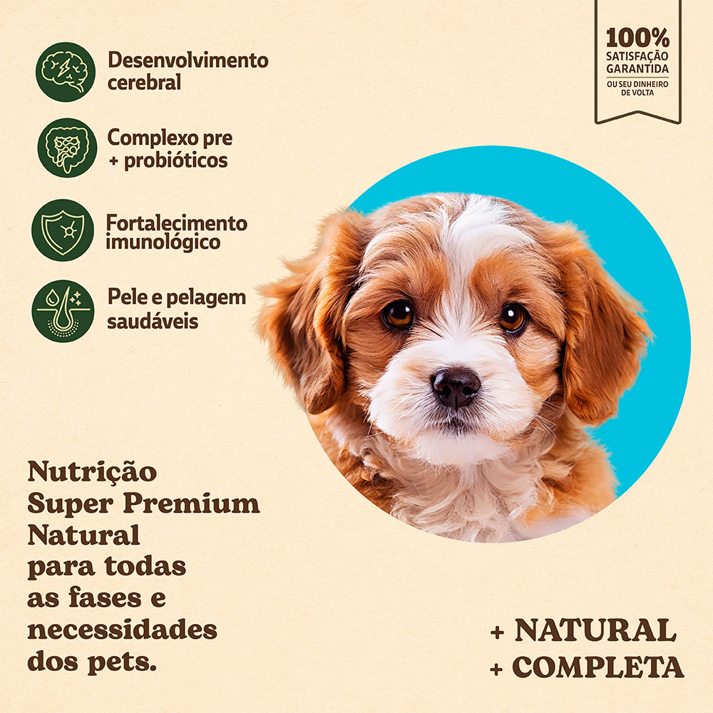 Ração Quatree Supreme para Cães Filhotes de Porte Pequeno Sabor Frango e Batata Doce