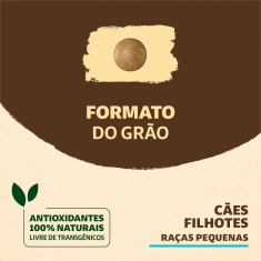 Ração Quatree Supreme para Cães Filhotes de Porte Pequeno Sabor Frango e Batata Doce