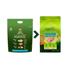 Ração Guabi Natural para Cães Filhotes de Porte Mini e Pequeno Sabor Frango e Arroz Integral