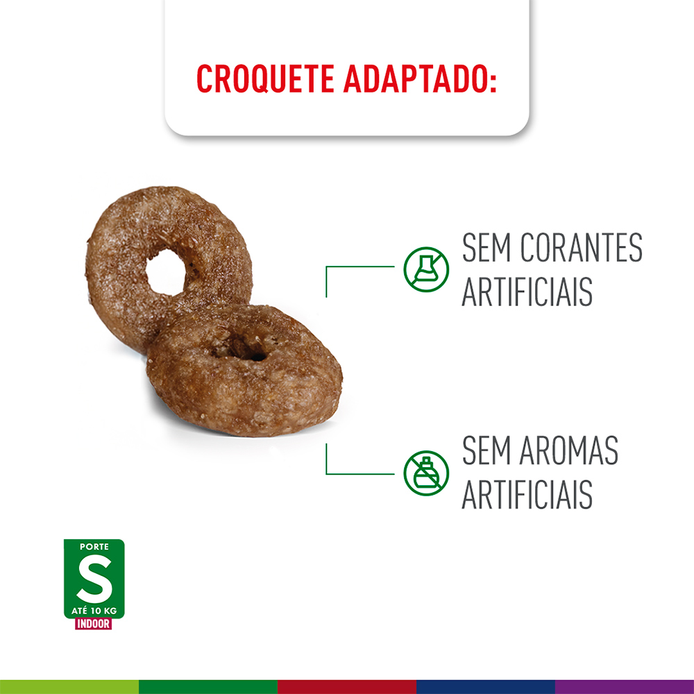 Ração Seca Royal Canin Mini Indoor Senior para Cães Idosos de Porte Pequeno com 8 Anos ou mais