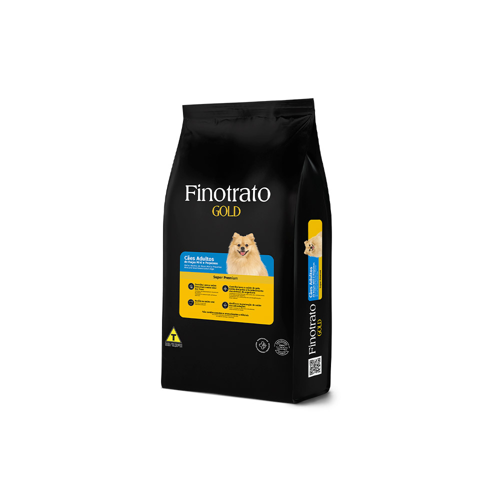 Ração Finotrato Gold para Cães Filhotes de Porte Mini e Pequeno Ração Finotrato Gold para Cães Filhotes de Porte Mini e Pequeno