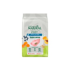 Ração Guabi Natural Grain Free para Cães Adultos de Porte Mini e Pequeno Sabor Frango e Lentilha
