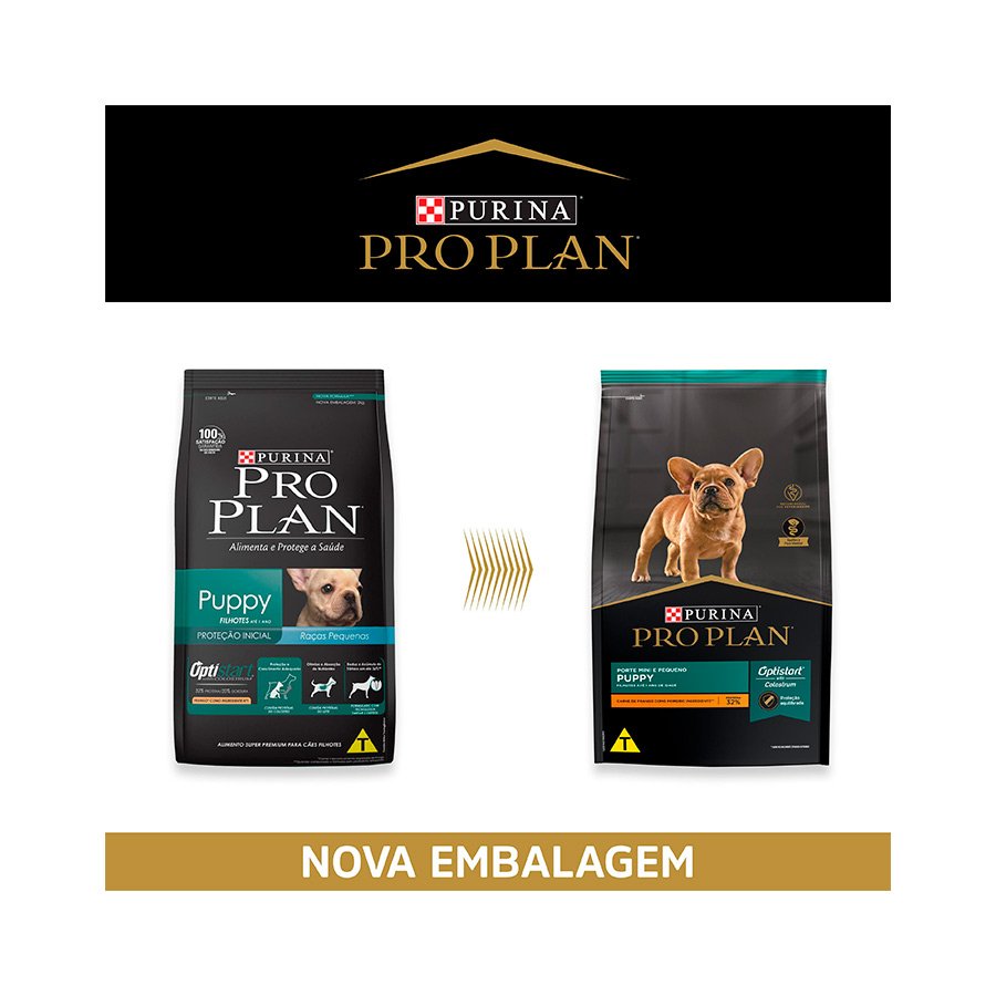 Ração Nestlé Purina Pro Plan para cães Raças Pequenas sabor Frango e Arroz