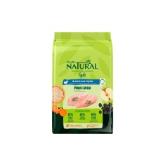Ração Guabi Natural Light para Cães Adultos de Porte Mini e Pequeno Sabor Peru e Aveia