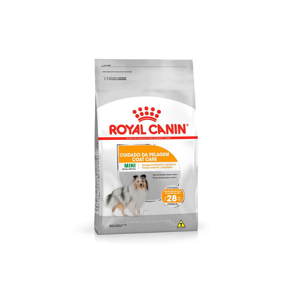 Ração Royal Canin Cuidado da Pelagem para Cães Adultos de Porte Pequeno a Partir de 10 Meses de Idade 2,5 kg
