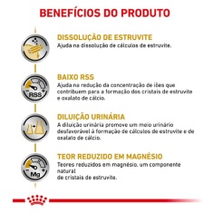 Ração Seca Royal Canin Veterinary Diet Urinary S/O para Cães com Cálculos Urinários