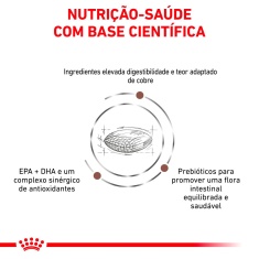 Ração Seca Royal Canin Veterinary Diet Hepatic para Cães Adultos com Insuficiência Hepática Crônica