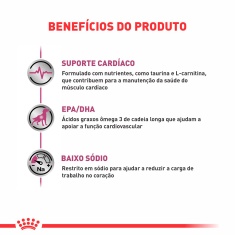 Ração Seca Royal Canin Veterinary Diet Cardiac para Cães Adultos com Insuficiência Cardíaca Crônica