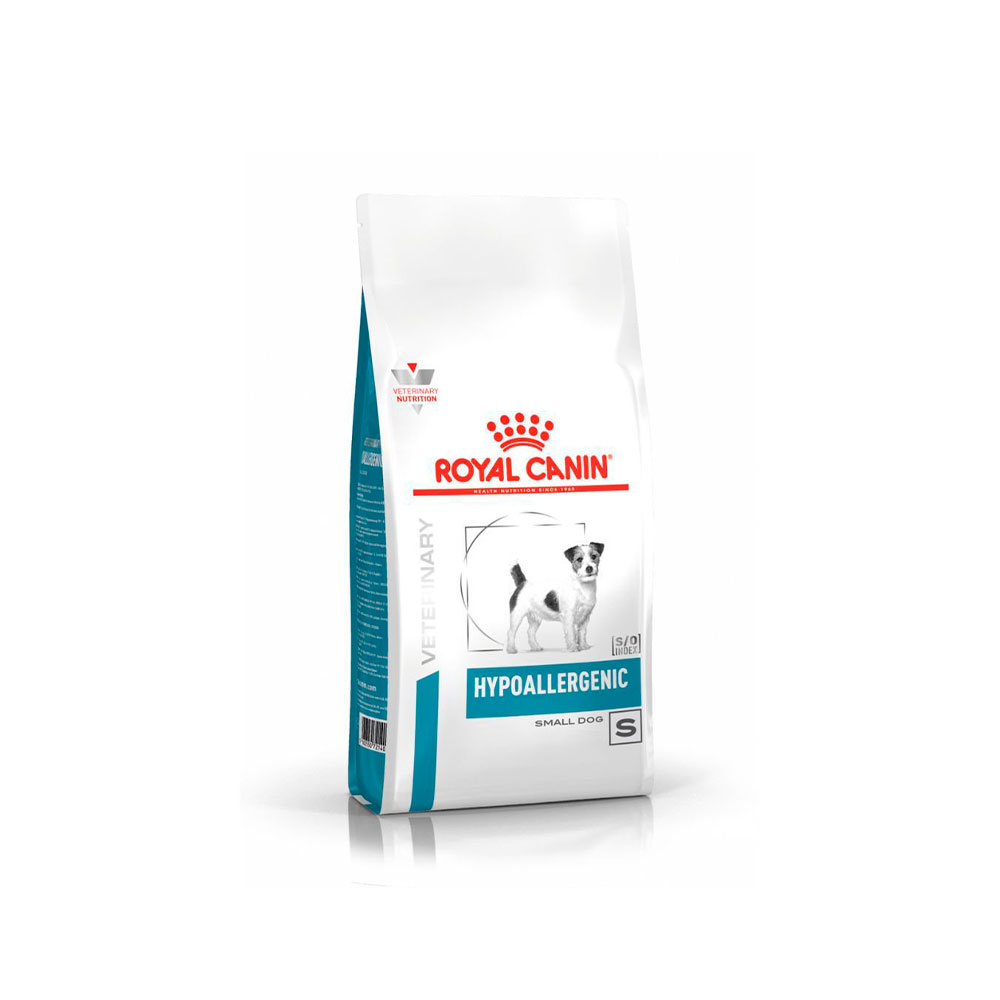 Ração Seca Royal Canin Veterinary Diet Hypoallergenic Small Dog para Cães Pequenos com Sensibilidades Alimentares