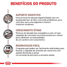 Ração Seca Royal Canin Veterinary Diet Gastrointestinal Puppy para Cães Filhotes com Sensibilidades Gastrointestinais - 2 Kg