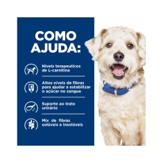 Ração Hill's Prescription Diet w/d para Cães Adultos Controle do Peso e Glicêmico