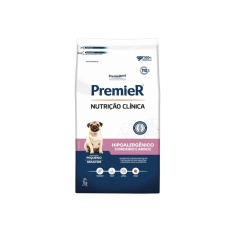 Ração Premier Nutrição Clínica Hipoalergênico para Cães de Pequeno Porte Cordeiro e Arroz