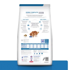 Ração Seca Hill's Prescription Diet Derm Complete para Cães Adultos 2,94kg