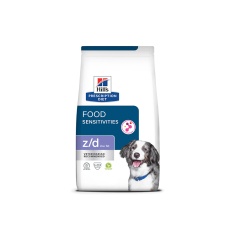 Ração Hill's Prescription Diet z/d Baixa Gordura para Cães com Alergias Alimentares e da Pele 3.6kg