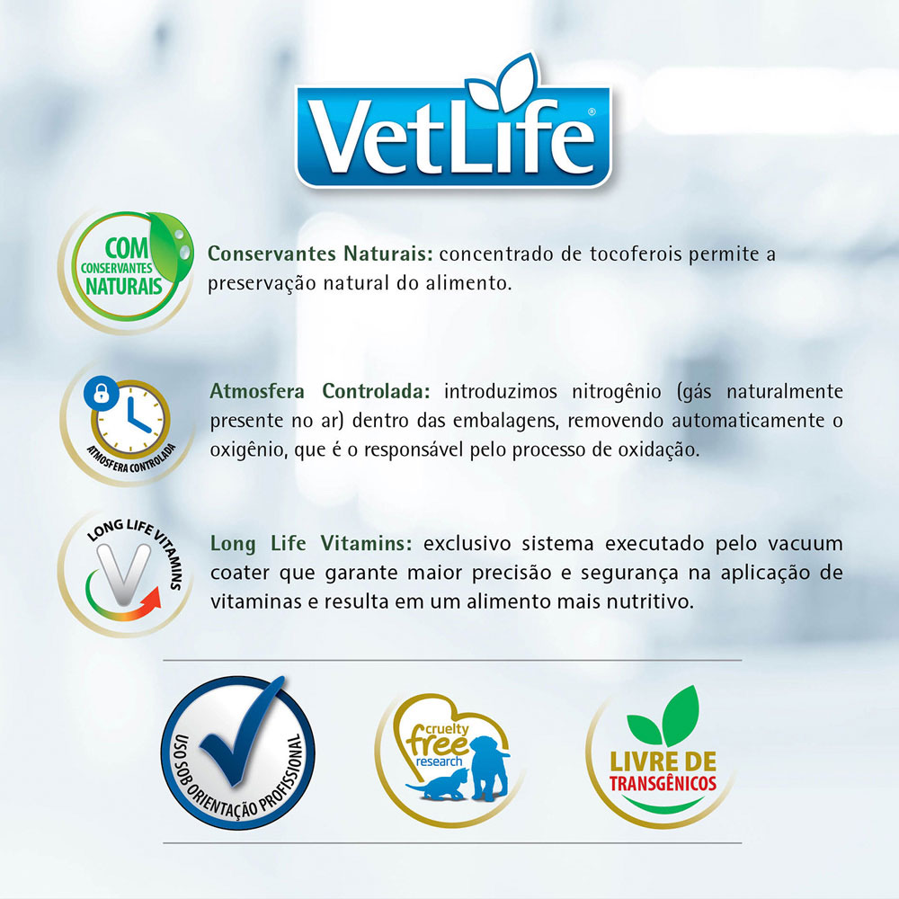 Ração Vet Life Hypoallergenic Pork & Potato para Cães Adultos de Mini e Pequeno Porte 2 kg
