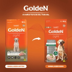 Ração Golden Fórmula Light para Cães Adultos - 15kg