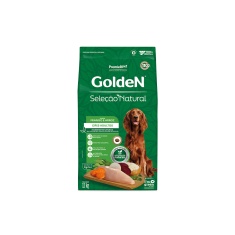 Ração Golden Seleção Natural para Cães Adultos Sabor Frango e Arroz