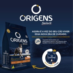 Ração Origens para Cães Adultos sabor Frango e Cereais
