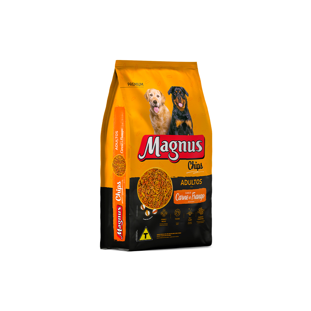 Ração Magnus Chips para Cães Adultos
