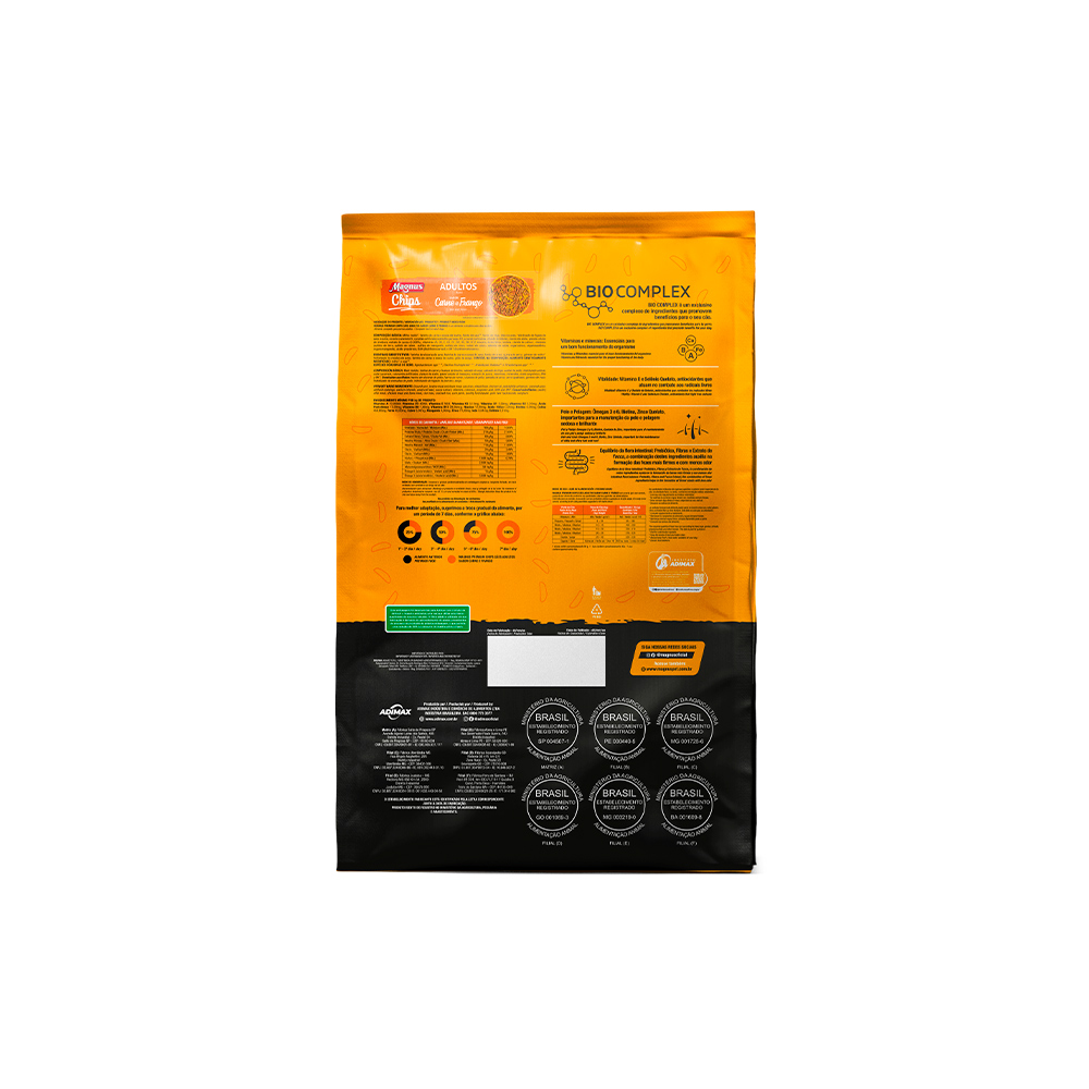 Ração Magnus Chips para Cães Adultos