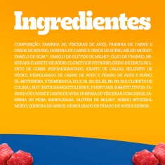 Ração Pedigree Nutrição Essencial Carne para Cães Adultos