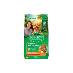 Ração Dog Chow para Cães Adultos de Raças Pequenas Sabor Carne, Frango e Arroz