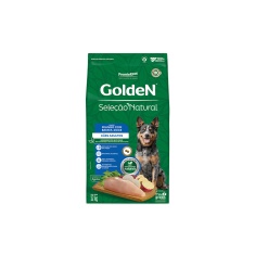 Ração Golden Seleção Natural para Cães Adultos de Porte Médio e Grande Sabor Frango com Batata Doce 12kg