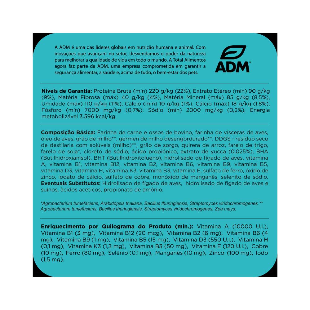 Ração Max para Cães Adultos de Porte Médio e Grande Sabor Carne, Frango e Arroz