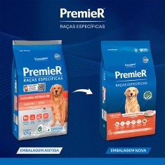 Ração Premier Raças Específicas Golden Retriever para Cães Adultos - 12kg
