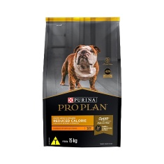 Ração Nestlé Purina Pro Plan Calorias Reduzidas para Cães Adultos de Raças Médias e Grandes Sabor Frango