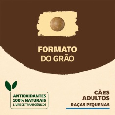 Ração Supreme Quatree para Cães Adultos de Porte Pequeno Sabor Frango e Batata Doce