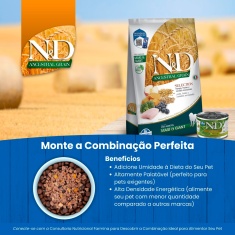 Ração Farmina N&D Ancestral Selection para Cães Adultos de Raças Grandes Sabor Frango - 15kg