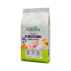 Ração Guabi Natural Grain Free para Cães Adultos de Porte Médio Sabor Frango e Lentilha