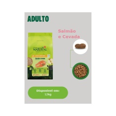Ração Guabi Natural para Cães Adultos de Porte Grande e Gigante Sabor Salmão e Cevada - 12kg