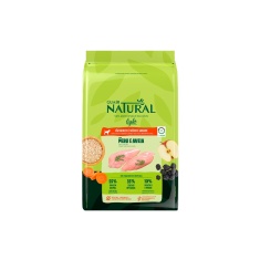 Ração Guabi Natural Light para Cães Adultos de Porte Médio e Grande Sabor Peru e Aveia - 12kg