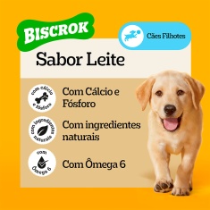 Biscoito Pedigree Biscrok Junior para Cães Filhotes - 300g