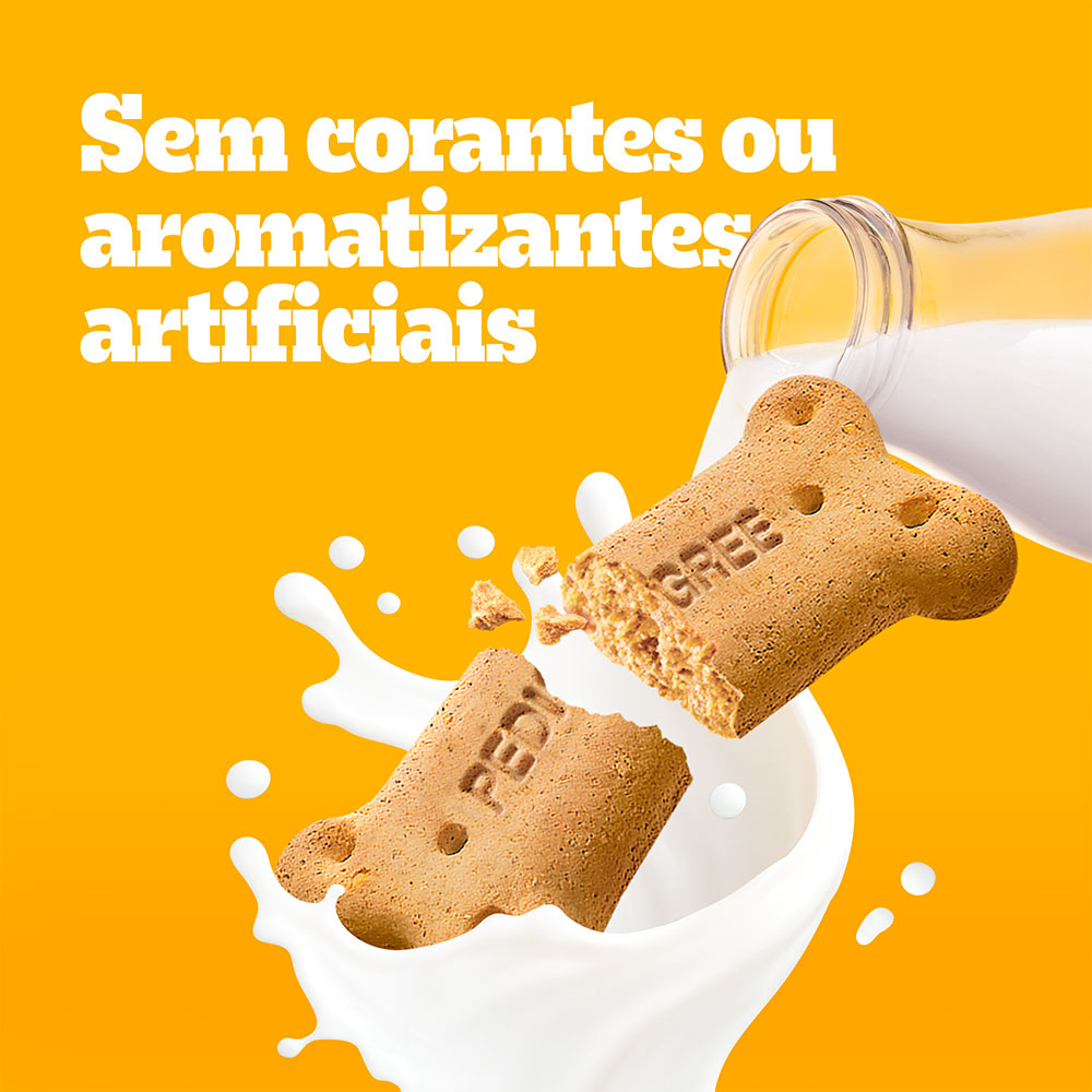 Biscoito Pedigree Biscrok Maxi para Cães Adultos de Raças Grandes