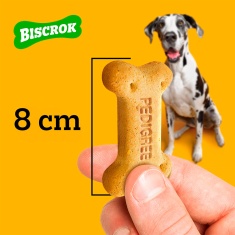 Biscoito Pedigree Biscrok Maxi para Cães Adultos de Raças Grandes